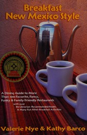 Cover of: Breakfast New Mexico style by Valerie Nye