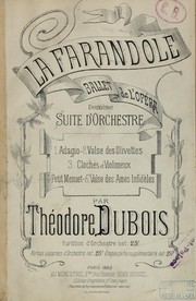 Cover of: La farandole: ballet de l'opera : deuxieme suite d'orchestre