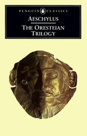 Cover of: The Oresteian Trilogy by Aeschylus