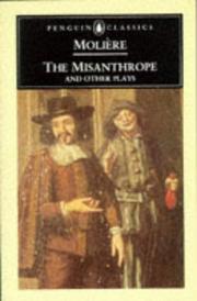 Cover of: The Misanthrope and Other Plays by Molière