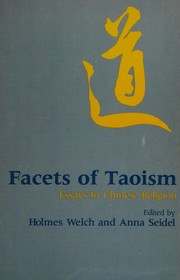 Facets of Taoism by International Conference on Taoist Studies Chino, Japan 1972.