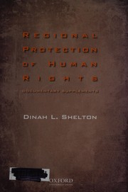 Cover of: Regional Protection of Human Rights