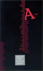 Cover of: Kindlers neues Literatur Lexikon. Studienausgabe.