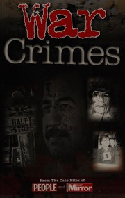 Cover of: War crimes by Claire Welch