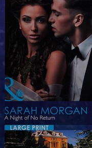 Cover of: A Night of No Return by Sarah Morgan