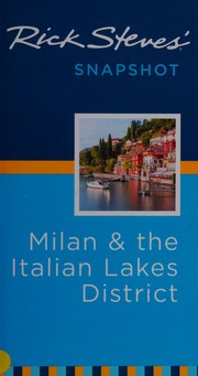 Cover of: Rick Steves' snapshot: Milan & the Italian Lakes District