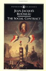Cover of: The Social Contract (Penguin Classics) by Jean-Jacques Rousseau