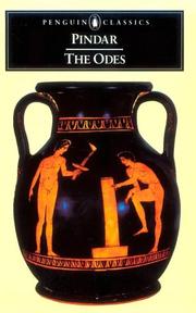 Cover of: The Odes by Pindar