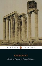 Cover of: Guide to Greece by Pausanias