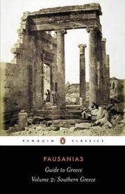 Cover of: Guide to Greece, Vol. 2 by Pausanias