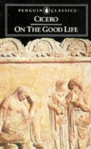 Cover of: On the good life by Cicero