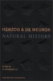 Cover of: Herzog & de Meuron: Natural History
