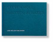 Cover of: Steven Holl: Written in Water