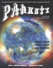 Cover of: Parkett # 60: Chuck Close, Diana Thater, Luc Tuymans