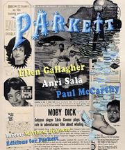 Cover of: Parkett No. 73: Paul Mccarthy, Ellen Gallagher, Anri Sala (Parkett)
