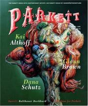 Cover of: Parkett No. 75: Kai Althoff, Glenn Brown, Dana Schutz (Parkett)