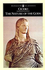 Cover of: The nature of the gods. by Cicero