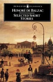 Cover of: Selected short stories [of] Honore de Balzac