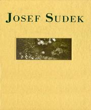 Cover of: Josef Sudek