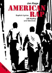 Cover of: American rap by Jan Kage