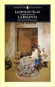 Cover of: La Regenta (Penguin Classics) by Leopoldo Alas, Leopoldo Alas