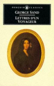 Cover of: Lettres d'un voyageur