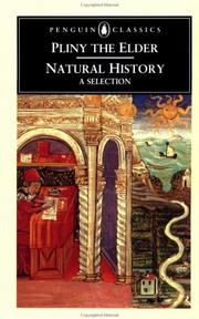 Cover of: Natural history, a selection by Pliny the Elder