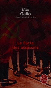Cover of: Le pacte des assassins: roman-histoire
