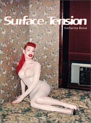 Cover of: Katharina Bosse: Surface Tension