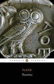Cover of: Theatetus (Penguin Classics) by José Ignacio García Hamilton