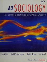 Cover of: A2 sociology by Rob Webb