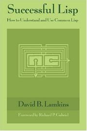 Cover of: Successful Lisp | David B. Lamkins
