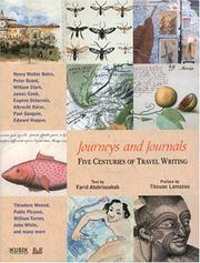Cover of: Journeys And Journals: Five Centuries of Travel Writing