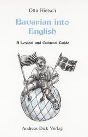 Bavarian into English by Otto Hietsch