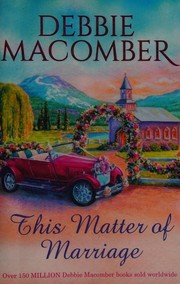 Cover of: This matter of marriage