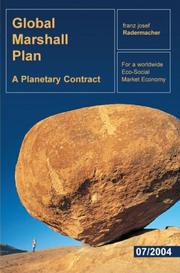 Cover of: Global Marshall Plan A Planetary Contract