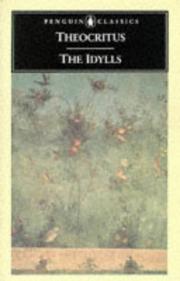 Cover of: Idylls | Theocritus