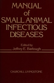 Cover of: Manual of small animal infectious diseases