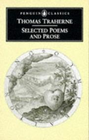 Cover of: Traherne: Selected Poems and Prose (Penguin Classics)