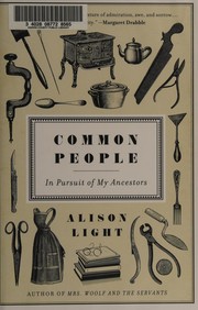 Cover of: Common people: in pursuit of my ancestors