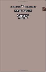 Das Kapital [1/3] by Karl Marx