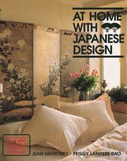 Cover of: At Home With Japanese Design: Accents, Structure, and Spirit