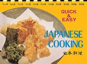 Front cover of Japanese Cooking (Quick and Easy Ser.) by Unknown