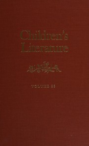 Cover of: Children's Literature: Volume 23 (Children's Literature Series)