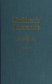 Cover of: Children`s Literature: Volume 20 (Children`s Literature Series)