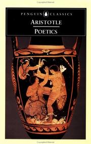 Cover of: Poetics by Aristotle