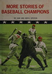 Cover of: More Stories of Baseball Champions: In the Hall of Fame