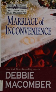Cover of: Marriage of inconvenience by by Debbie Macomber.