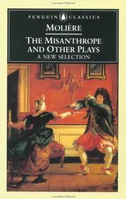Cover of: The misanthrope and other plays by Molière