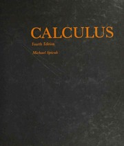 Cover of: Calculus by 